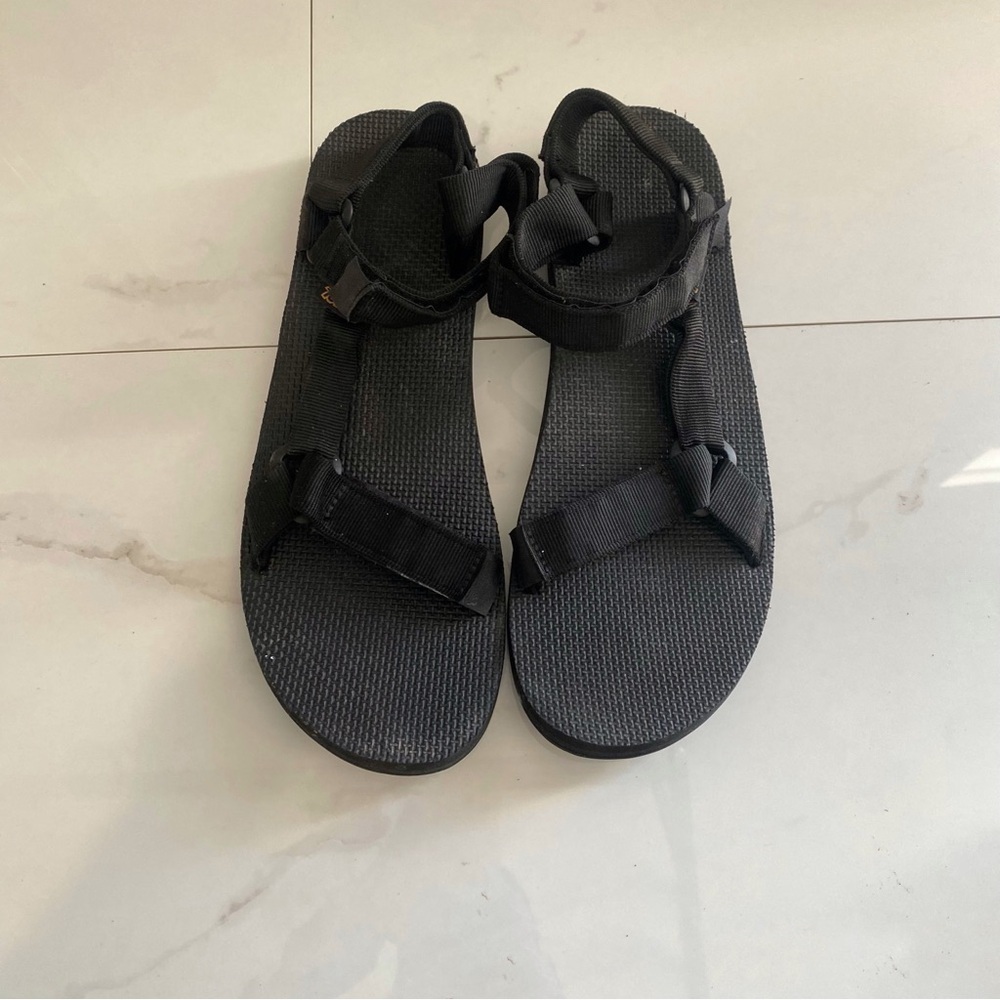 Teva Original Universal Sandal Slide in Black Size Men’s Shoe 13